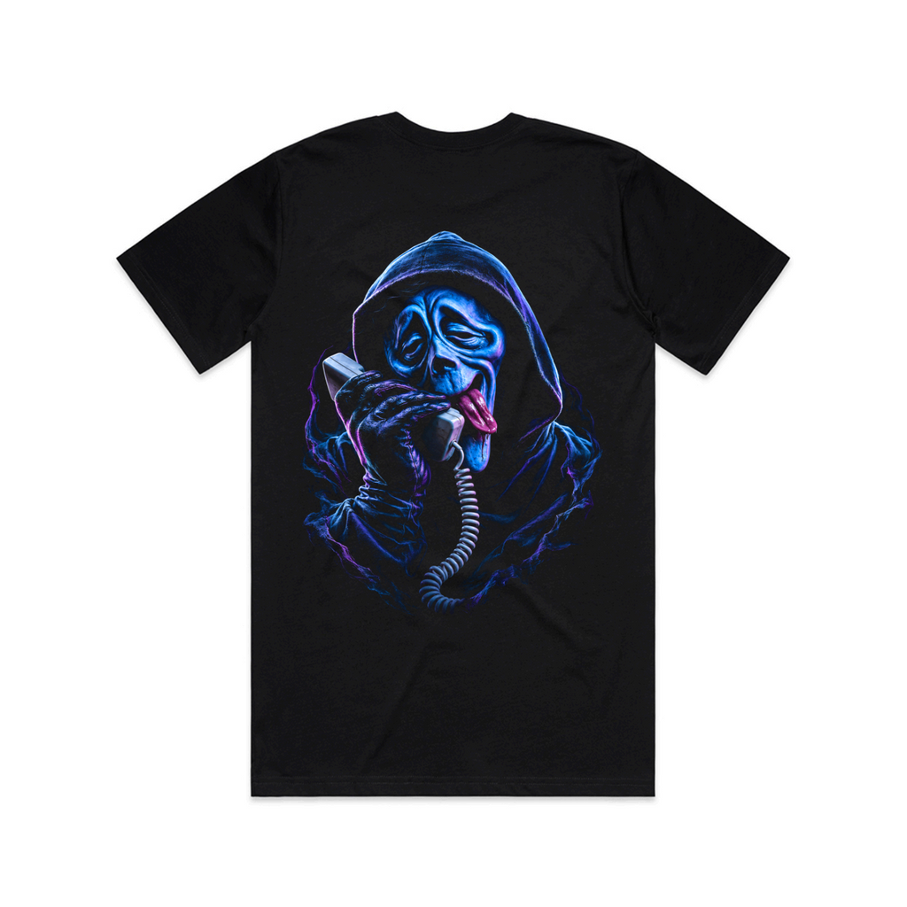 The Daily Dead Ghostface Drunk Dial back print