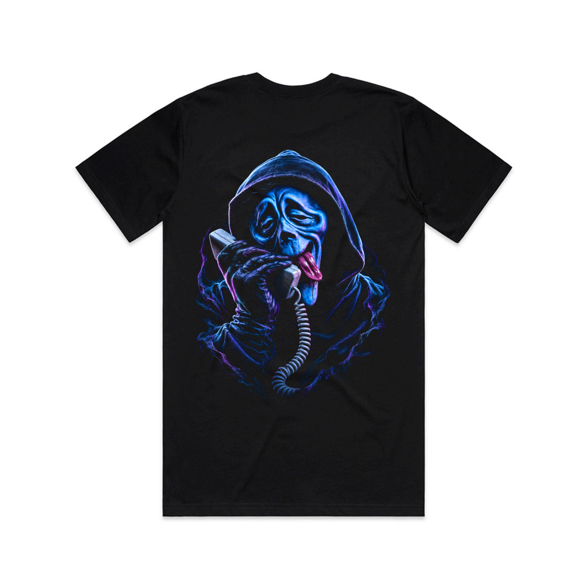 The Daily Dead Ghostface Drunk Dial back print