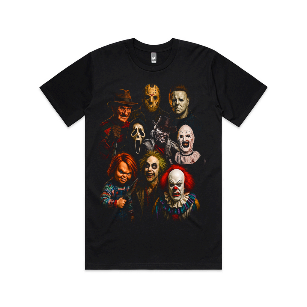 The Daily Dead Legends front graphic tee