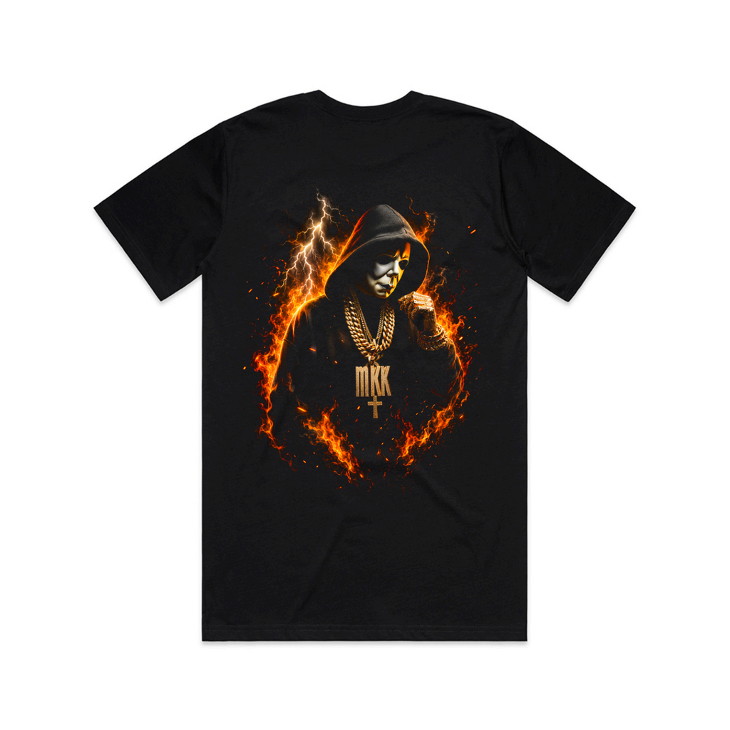 The Daily Dead Michael Myers Hood Forever back print