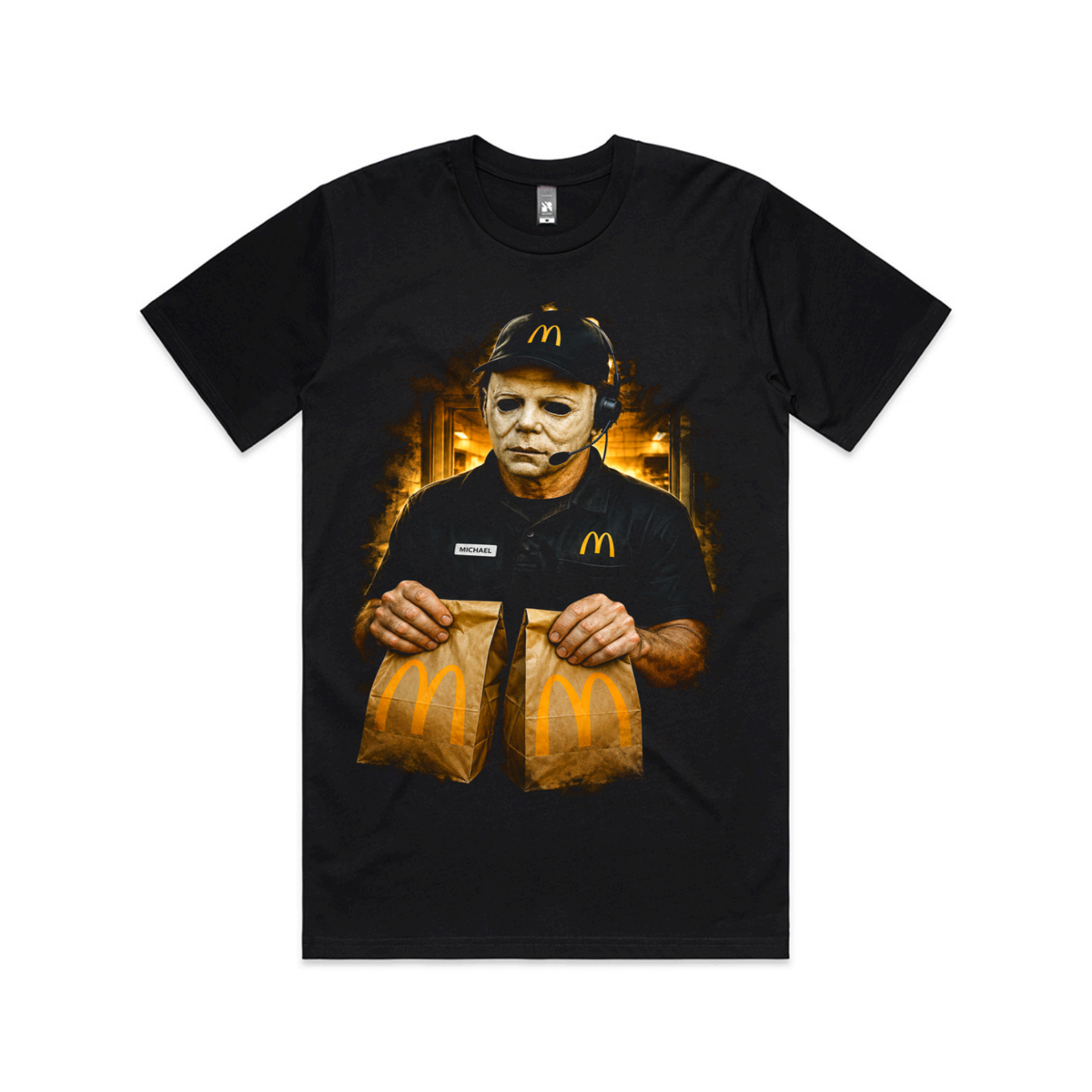 The Daily Dead Myers Meal front graphic tee