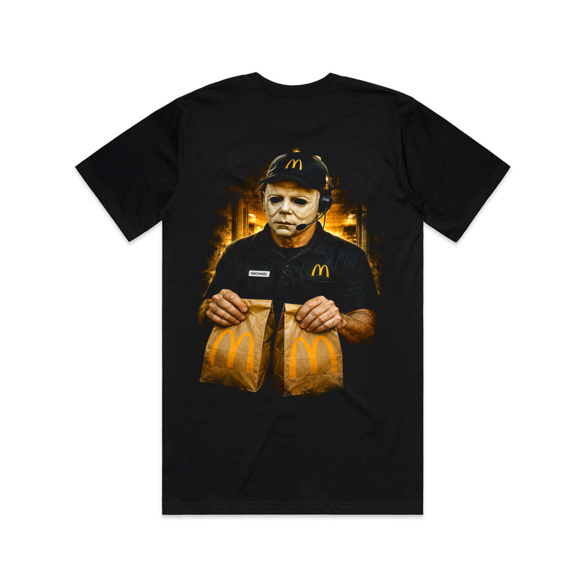 The Daily Dead Myers Meal back graphic tee
