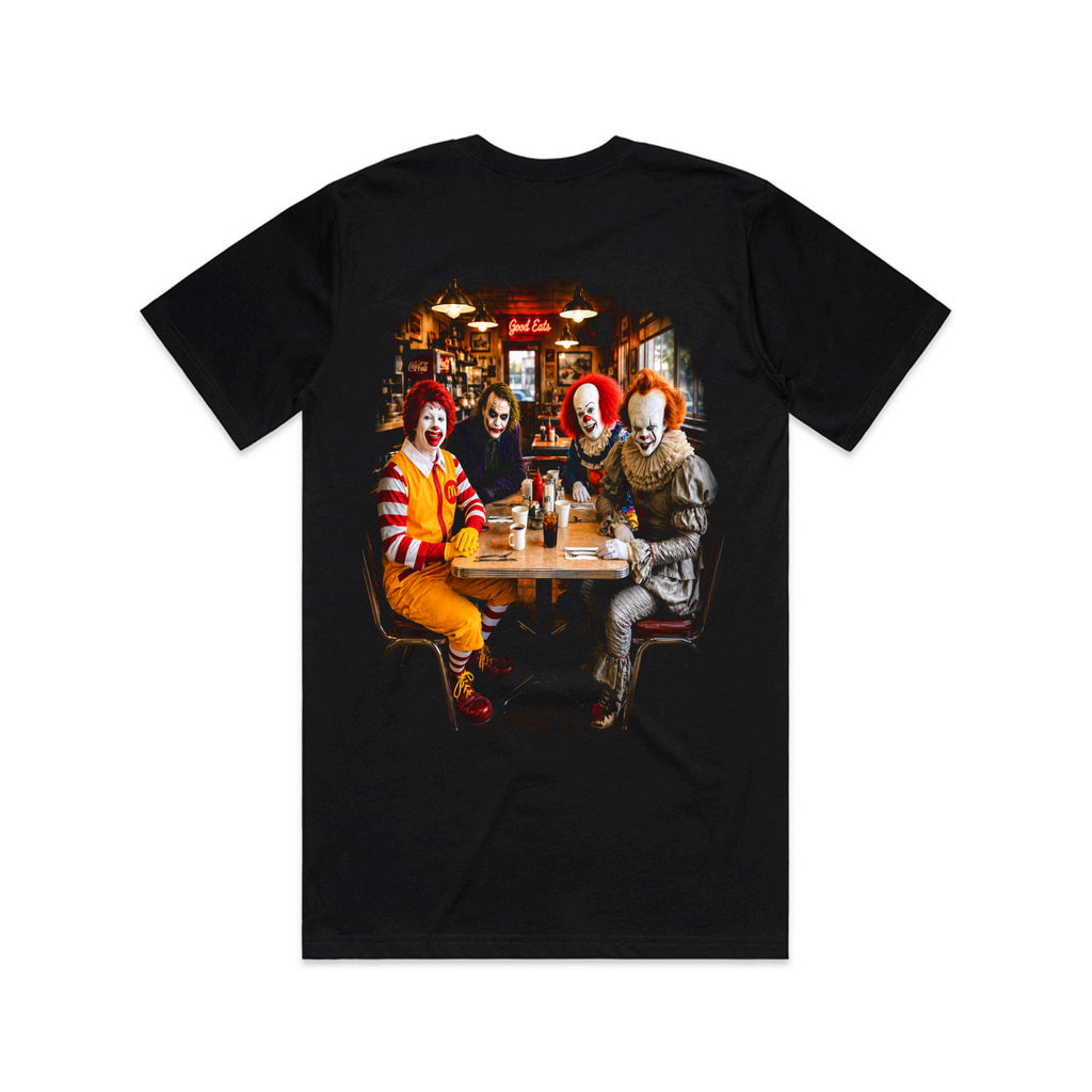 The Daily Dead Not So Happy Meal back graphic tee
