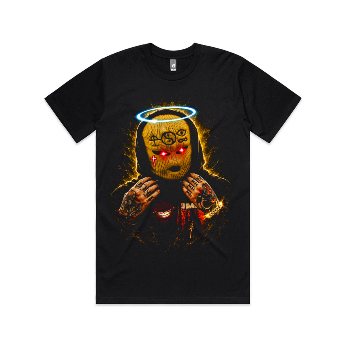 Ski Mask Saint front print