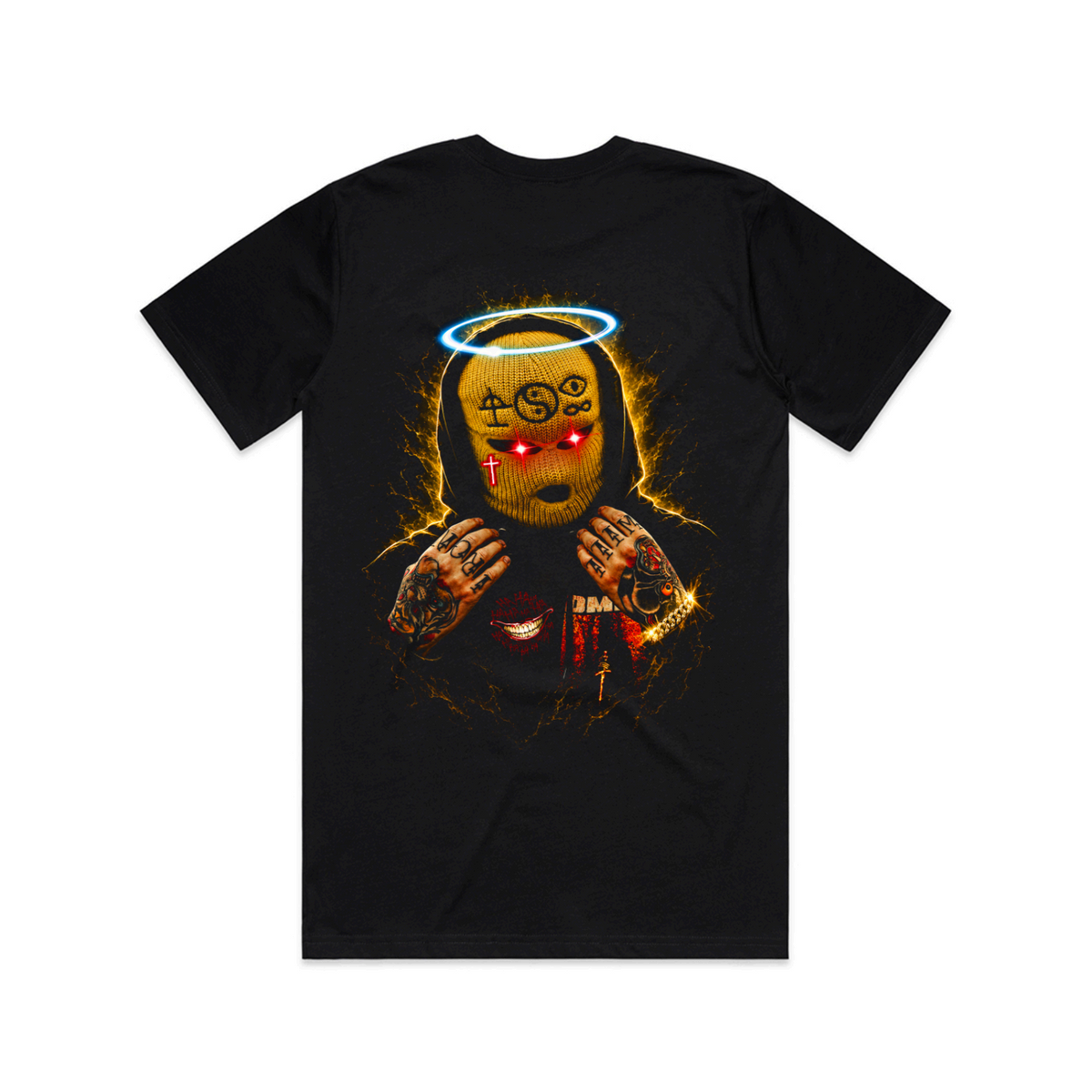 Ski Mask Saint back print