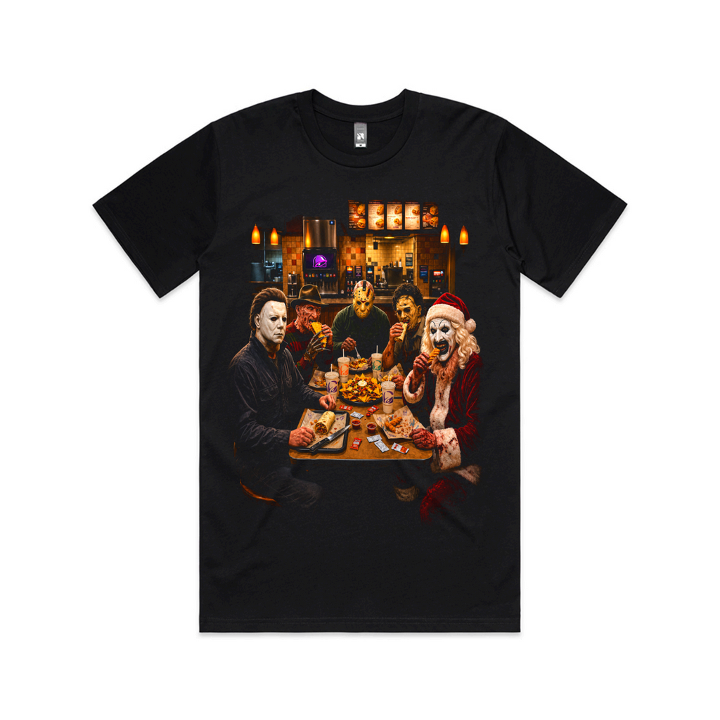The Daily Dead Taco Hell front graphic tee